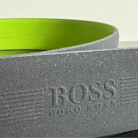 Hugo Boss leather belt, men, size 32” - Picture 4 of 10